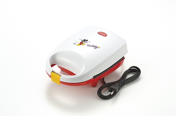 タマハシ ミッキーマウス ワッフルメーカー MM-211R ワッフル、ホットサンドメーカーの商品画像