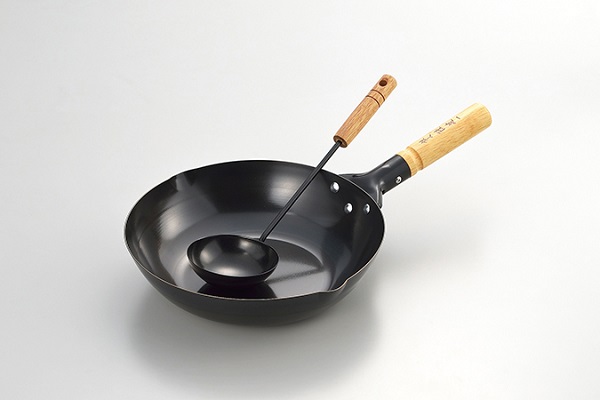 陳建一 IH200V対応北京鍋 中華お玉付 28cm CK-333Rの商品画像