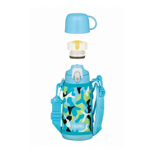 真空断熱2ウェイボトル 0.6L（ブルーホワイト）FJJ-601WF BLWHの商品画像