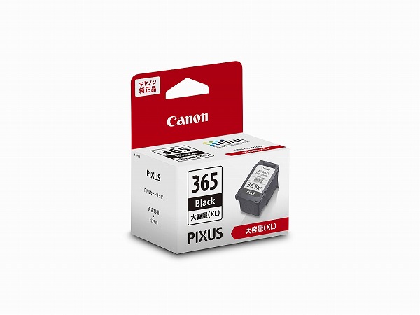 キヤノン FINEカートリッジ BC-365XL（ブラック 大容量）×1個の商品画像