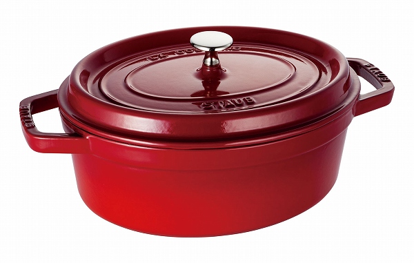 新品未使用 STAUB ピコ・ココット オーバル23cm CR40509-830 Staub ストウブ ピコ・ココット オーバル 23cm（チェリー）40509-830-0
