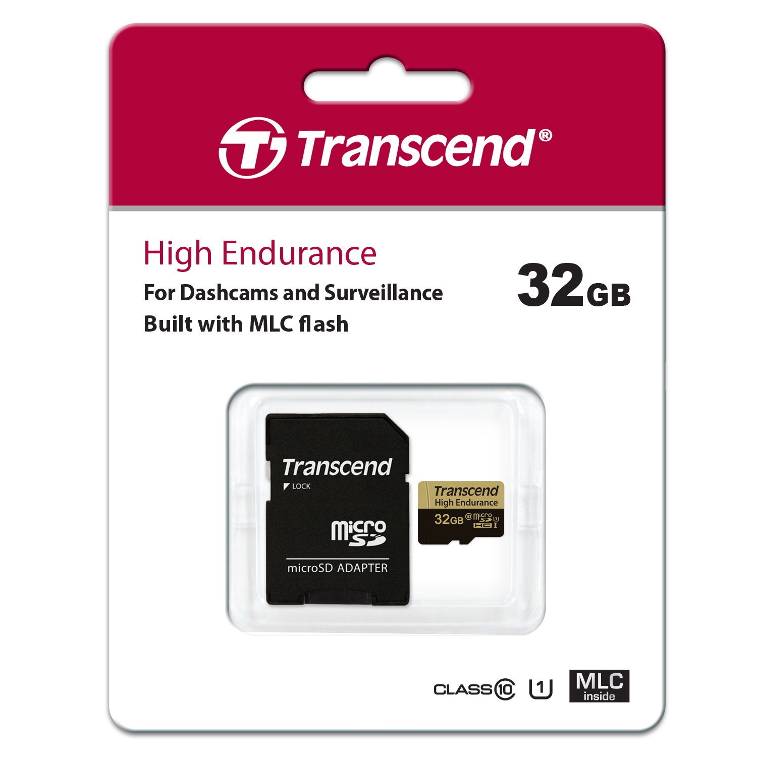 Transcend High Endurance TS32GUSDHC10V （32GB） MicroSDメモリーカードの商品画像
