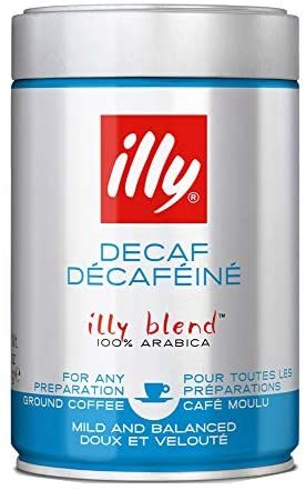 illy イリー エスプレッソ 粉 デカフェ 250g×1個 コーヒー豆（豆挽き済）の商品画像
