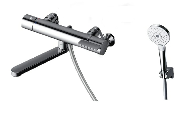 TOTO GGシリーズ 壁付サーモスタット混合水栓 TBV03404Jの商品画像