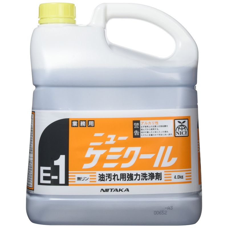 ニイタカ 油汚れ用洗浄剤 ニューケミクール 4kg 台所用洗剤の商品画像