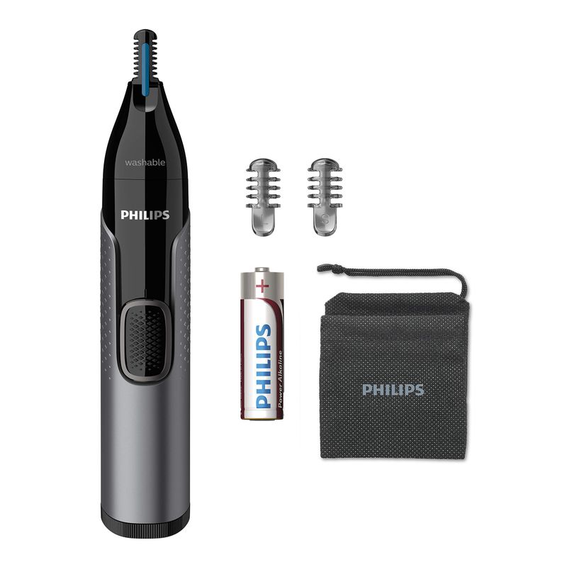 Nose trimmer series 3000 ノーズエチケットカッター ブラック×メタリックシルバー NT3650/16の商品画像