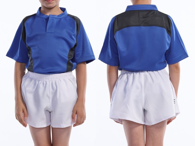  Junior * Kids регби рубашка одноцветный Rugger рубашка wundou(undou) P-3510 ребенок ребенок размер p Ractis рубашка 