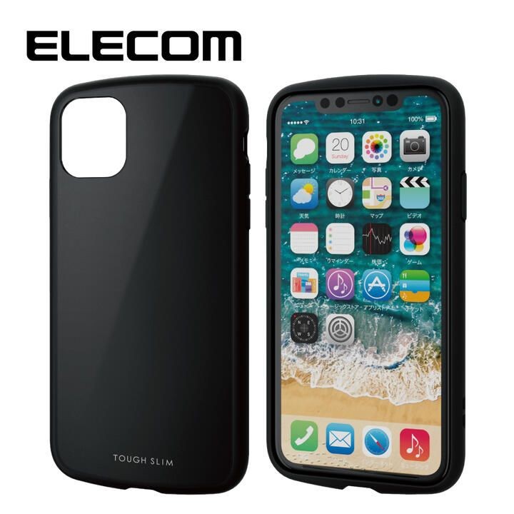 ELECOM iPhone 11 TOUGH SLIM LITE PM-A19CTSLBK（ブラック） TOUGH SLIM LITE iPhone用ケースの商品画像