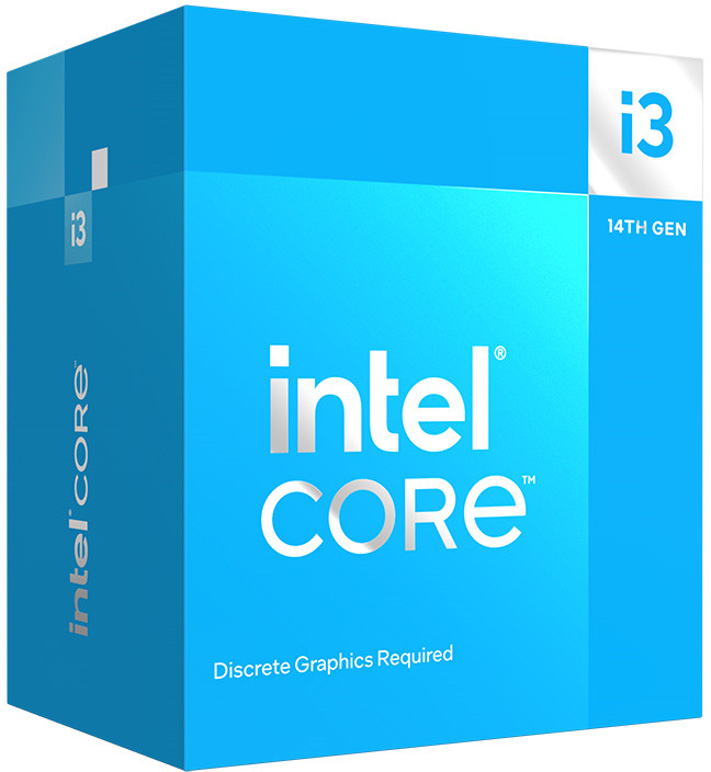 CPU Intel Core i3 14100F BOX Raptor Lake Refresh 第14世代 クロック周波数 3.5GHz ソケット形状 LGA1700 6501-2710020019996 パソコン用CPUの商品画像
