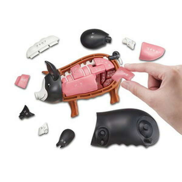 立体パズル 一頭買い!!黒豚パズルの商品画像