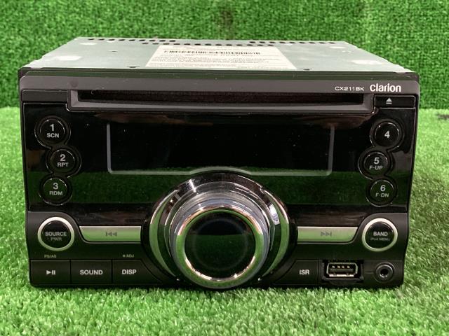 クラリオン 2DIN CD/USB/MP3/WMA レシーバー CX211BK