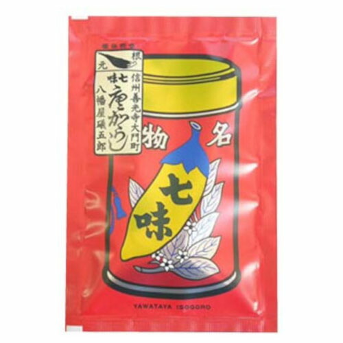 八幡屋礒五郎 七味 袋 18g×10袋の商品画像