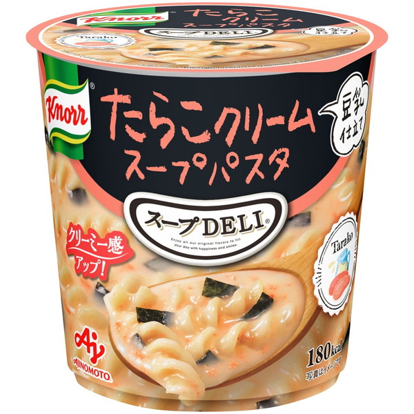 AJINOMOTO クノール スープDELI たらこクリームスープパスタ（容器入） 44.2g×6個 クノール スープの商品画像