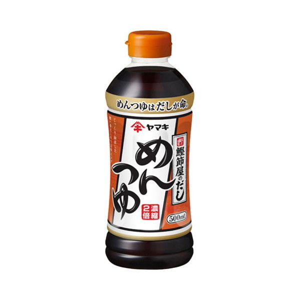 ヤマキ ヤマキ めんつゆ 500ml×12個 めんつゆ、そばつゆの商品画像