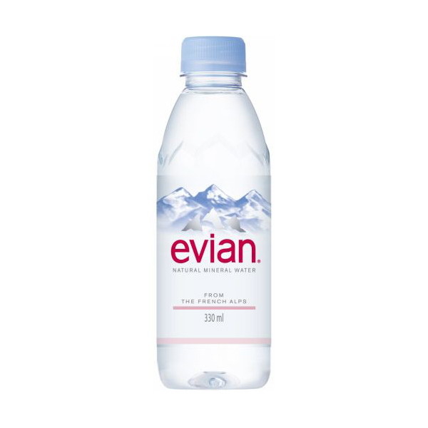evian エビアン 330ml × 24本 ペットボトル ミネラルウォーター、水の商品画像