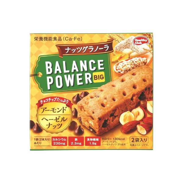 バランスパワービッグ ナッツグラノーラ 2袋入×8セットの商品画像