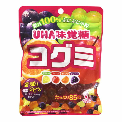 UHA味覚糖 コグミ コグミ 85g×10袋の商品画像