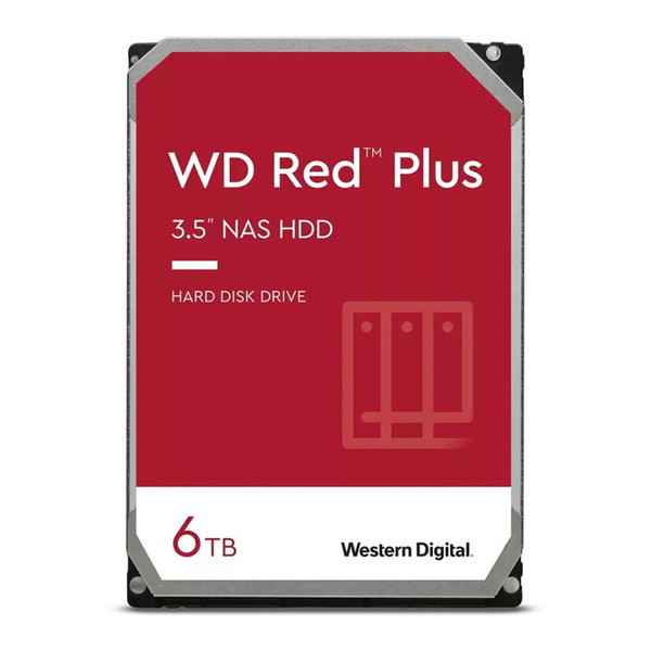 Western Digital WD60EFPX ［WD Red Plus 6TB］ WD Red Plus 内蔵型ハードディスクドライブの商品画像