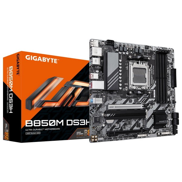 GIGABYTE B850M DS3H Micro-ATXマザーボードの商品画像