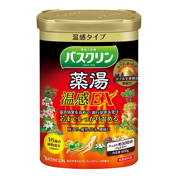 バスクリン バスクリン 薬湯 じんわり保温感 600g×1 浴用入浴剤 - 最