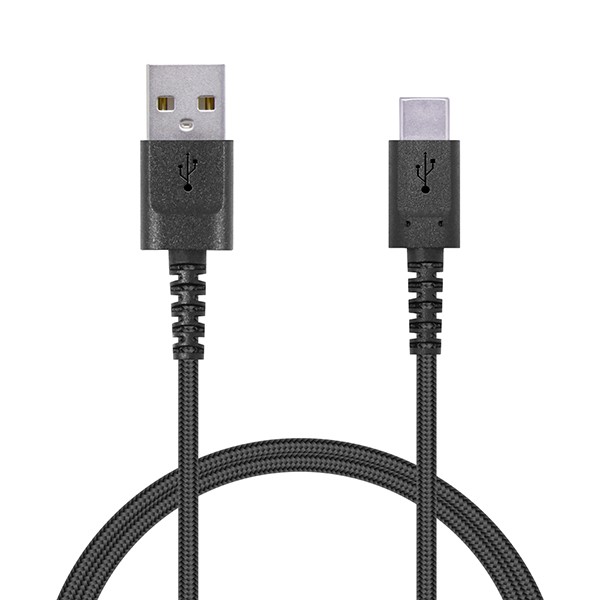 エレコム 高耐久USB Type-Cケーブル 0.7m MPA-ACS07NBK ブラックの商品画像