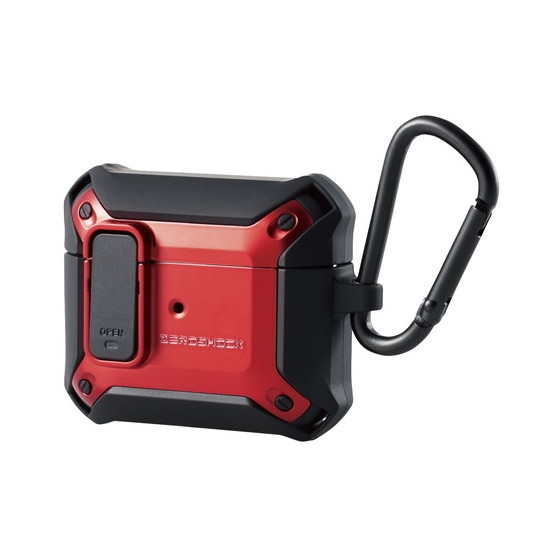 AirPods （第3世代）用ZEROSHOCK Lockケース AVA-AP3ZEROLRD レッドの商品画像