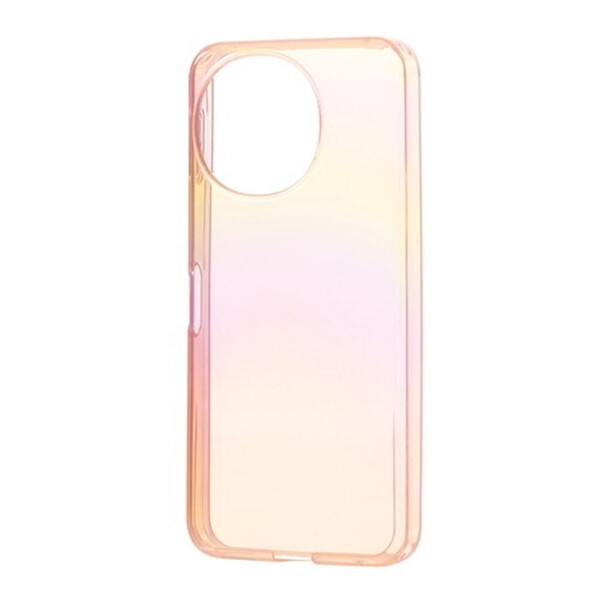 AQUOS sense9 meliano ソフトケース クリアオーロラ PM-S244UCAPN（ピンク）の商品画像