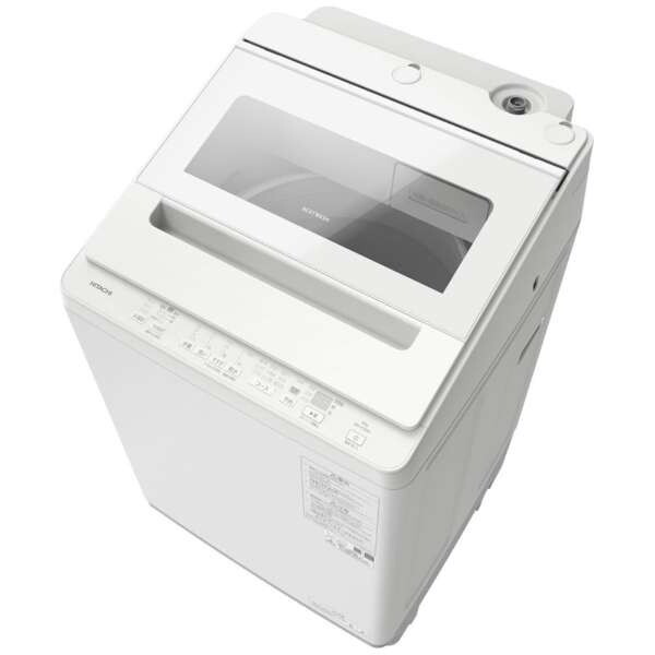 日立 ビートウォッシュ 全自動洗濯機 BW-V70F（W） （ホワイト 