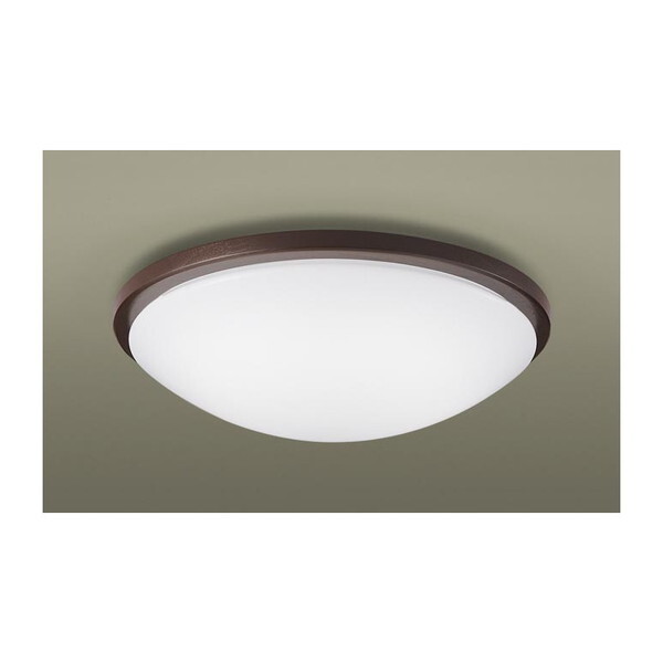 昼白色 / 乳白つや消し/ウォールナット調