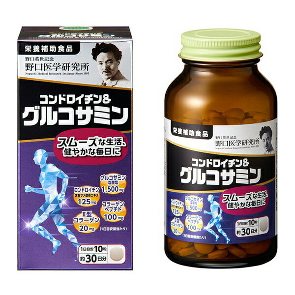 野口医学研究所 コンドロイチン＆グルコサミン 300粒 × 1個の商品画像
