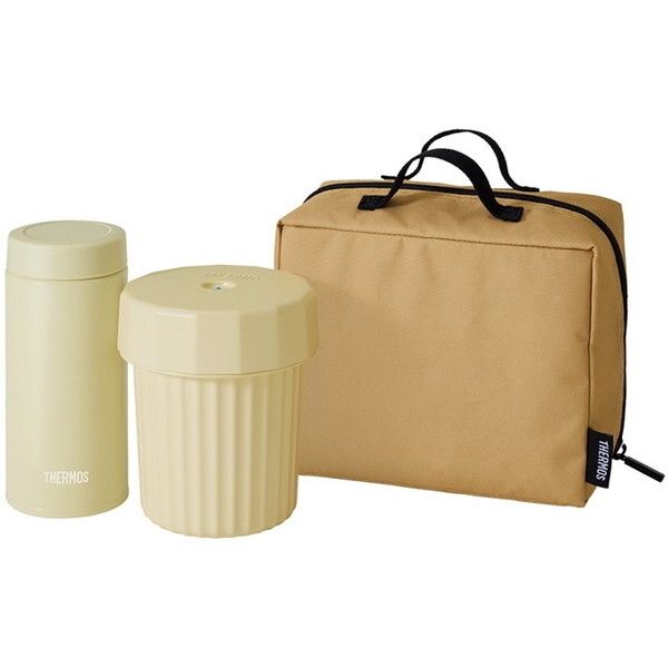 サーモス THERMOS ヌードルコンテナー 1000ml JEC-1000 BE ベージュ×1個の商品画像