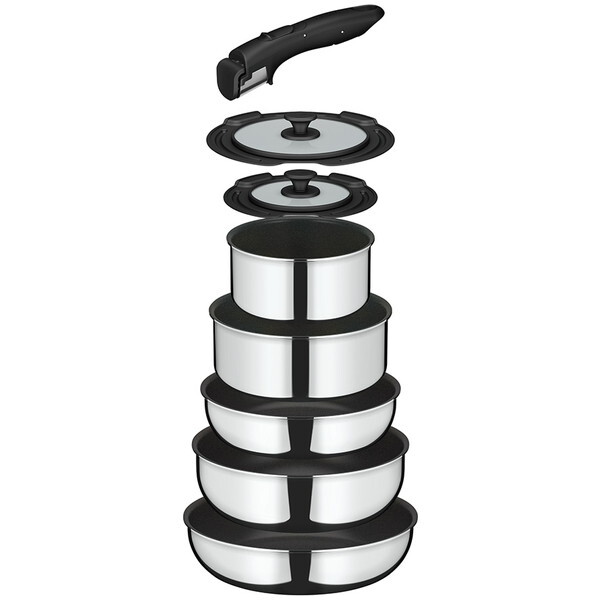 THERMOS サーモス 取っ手のとれるフライパン IH/ガス 5点セット