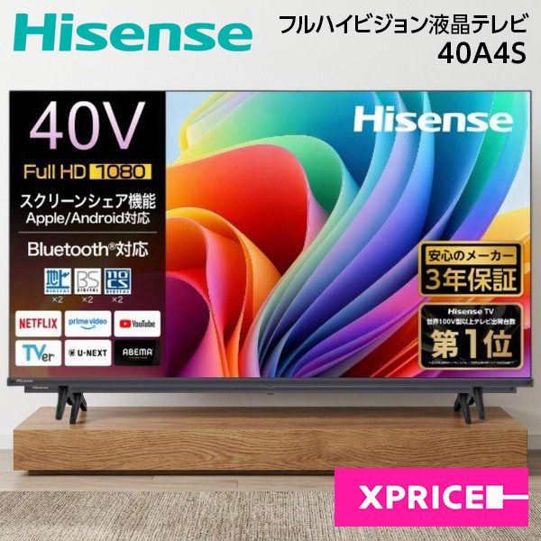 SKYWORTH SKYWORTH チューナーレステレビ 32V型 F32S21Q ブラック 液晶