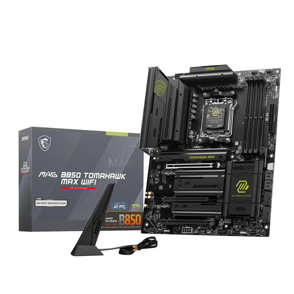 MSI MAG B850 TOMAHAWK MAX WIFI マザーボード MSI MSI MAG B850 TOMAHAWK MAX WIFI PCパーツマザーボード - 最安値