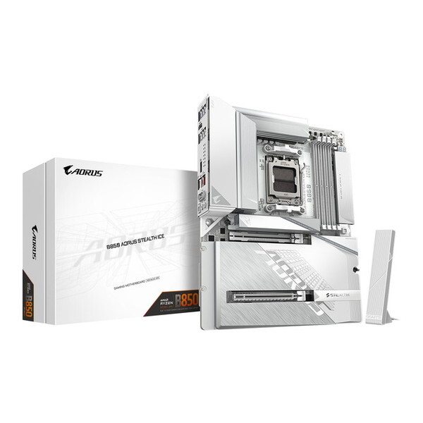 GIGABYTE B850 AORUS STEALTH ICEの商品画像