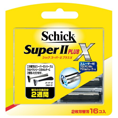 シック スーパーII プラスX 替刃（16コ入）の商品画像