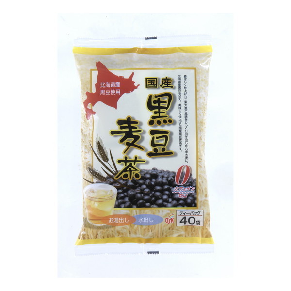 小谷穀粉 国産黒豆入麦茶 ティーバッグ 40袋入×1袋の商品画像