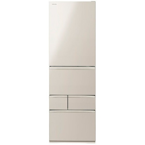 TOSHIBA VEGETA GR-Y470GSK 冷蔵庫 ホワイト 2026年 TOSHIBA GR-Y470GSH（EW）（グランホワイト） vegeta 冷蔵庫 - 最安値
