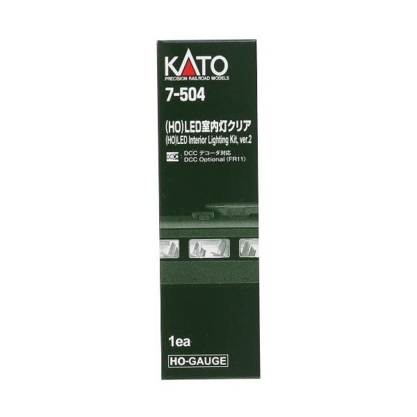 KATO LED室内灯 クリア（DCCデコーダ対応） 7-504の商品画像