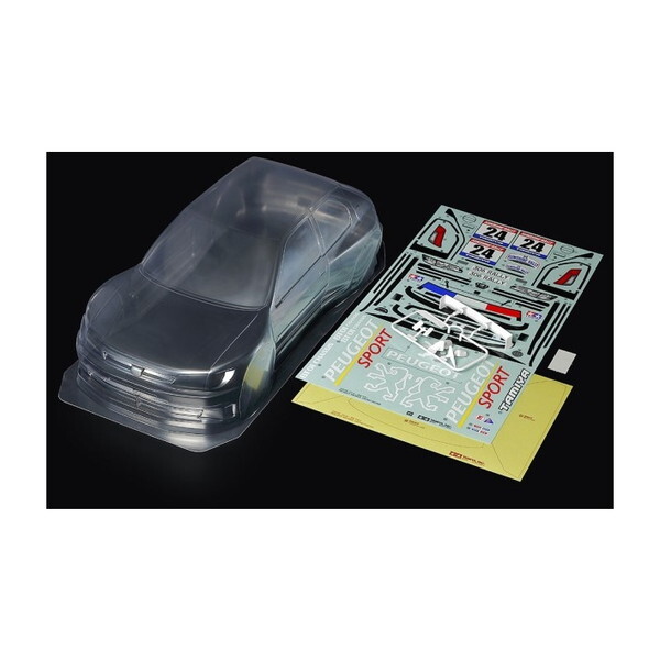 タミヤ SP.1753 1/10RC プジョー 306 マキシ スペアボディセット 51753