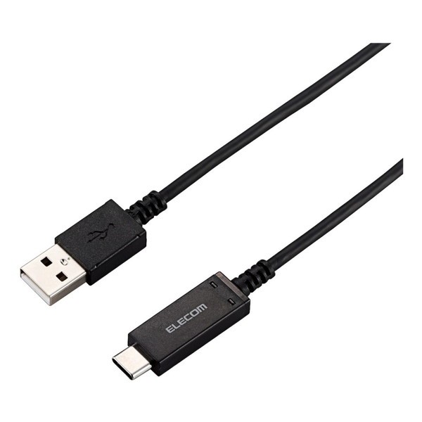 エレコム USB2.0ケーブル（温度検知機能付き A-C） MPA-AC18SNBK 1.8mの商品画像