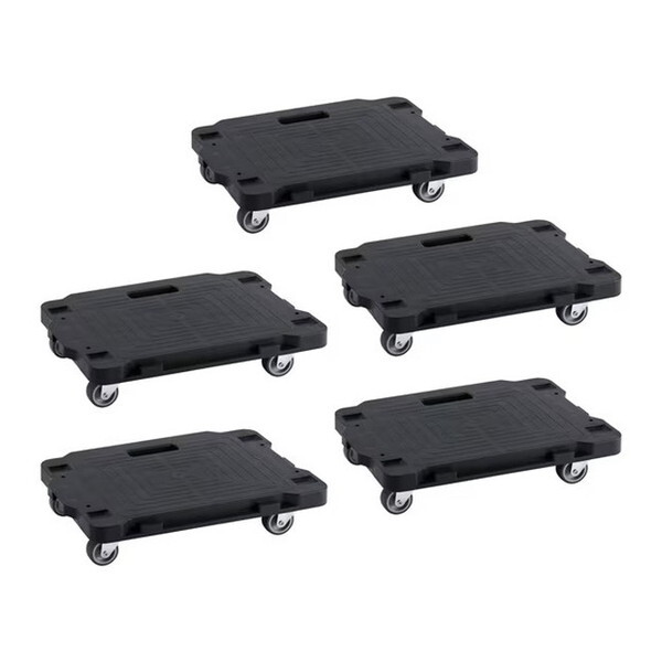 連結ミニ平台車 5台セット アイリスオーヤマ RMH-5 (68-5406-57)の商品画像