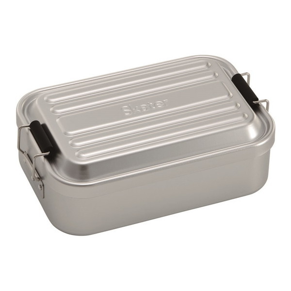 ふわっと盛れる アルミ製 弁当箱 600ml （シルバー） AFT6Bの商品画像