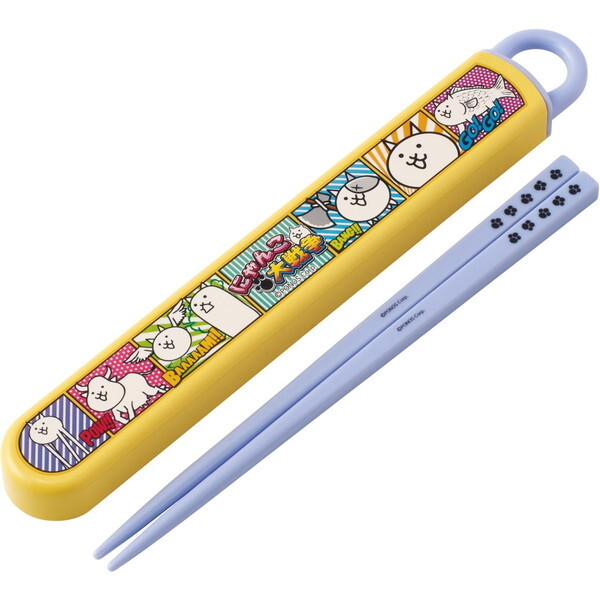 スケーター お箸セット 食洗器対応（にゃんこ大戦争23）ABS2AMAGの商品画像