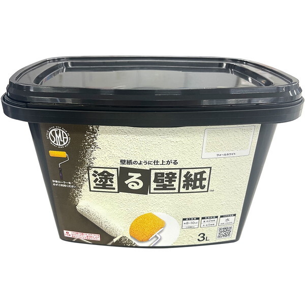 塗料 STYLE 塗る壁紙 3L ウォールホワイトの商品画像