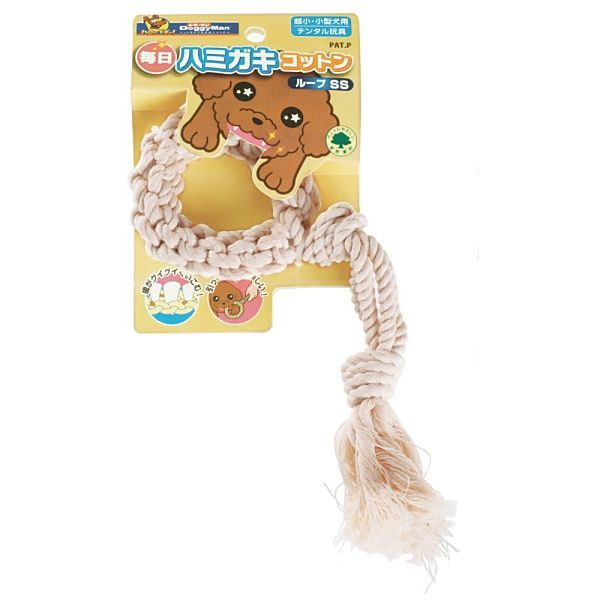 ドギーマン 毎日ハミガキコットン ループ SSサイズ×1個の商品画像