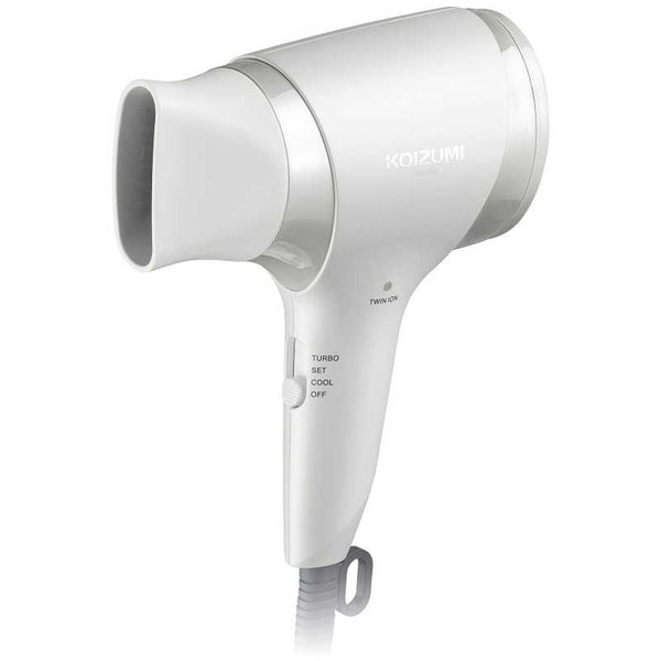 コイズミ マイナスイオンヘアドライヤー KHD-9740/W（ホワイト）
