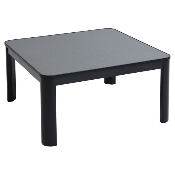 山善 カジュアルこたつ W750×D750×H385mm ESK-759-B （ブラック）の商品画像