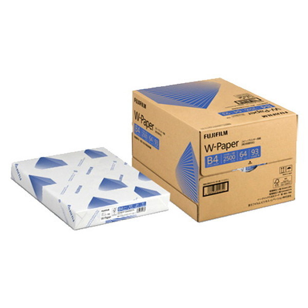 FUJIFILM 富士フィルム W-Paper B4 500枚×5束 プリンター用紙、コピー用紙の商品画像