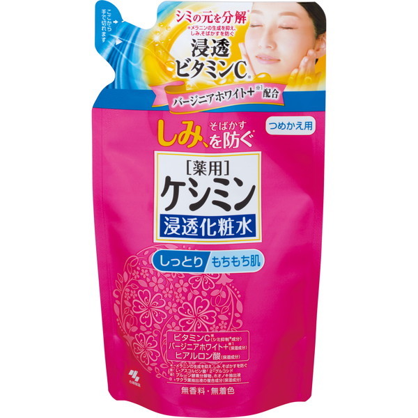 ケシミン 浸透化粧水 しっとりもちもち肌 詰替用/140ml×1